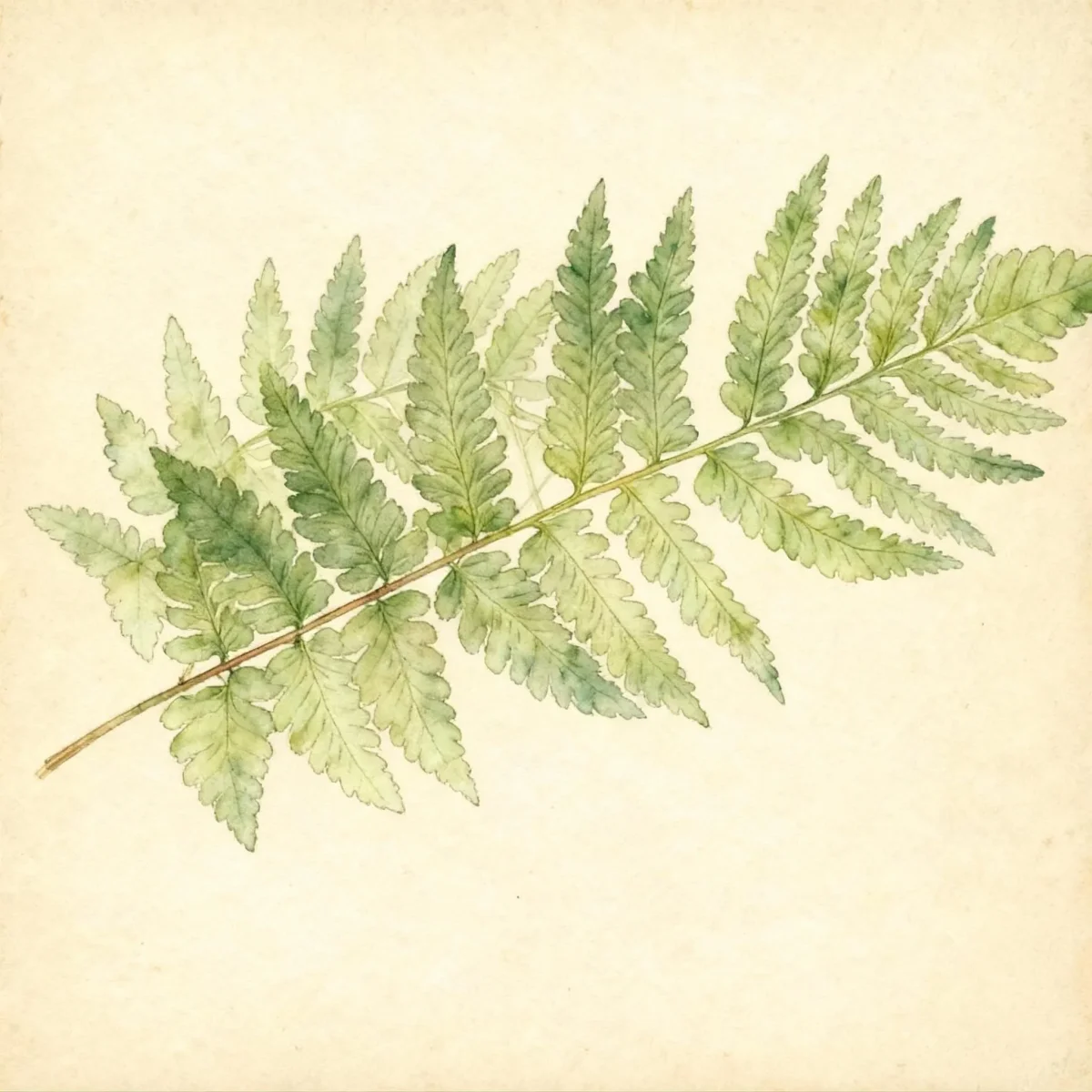 Wood fern (Dryopteris lacera)