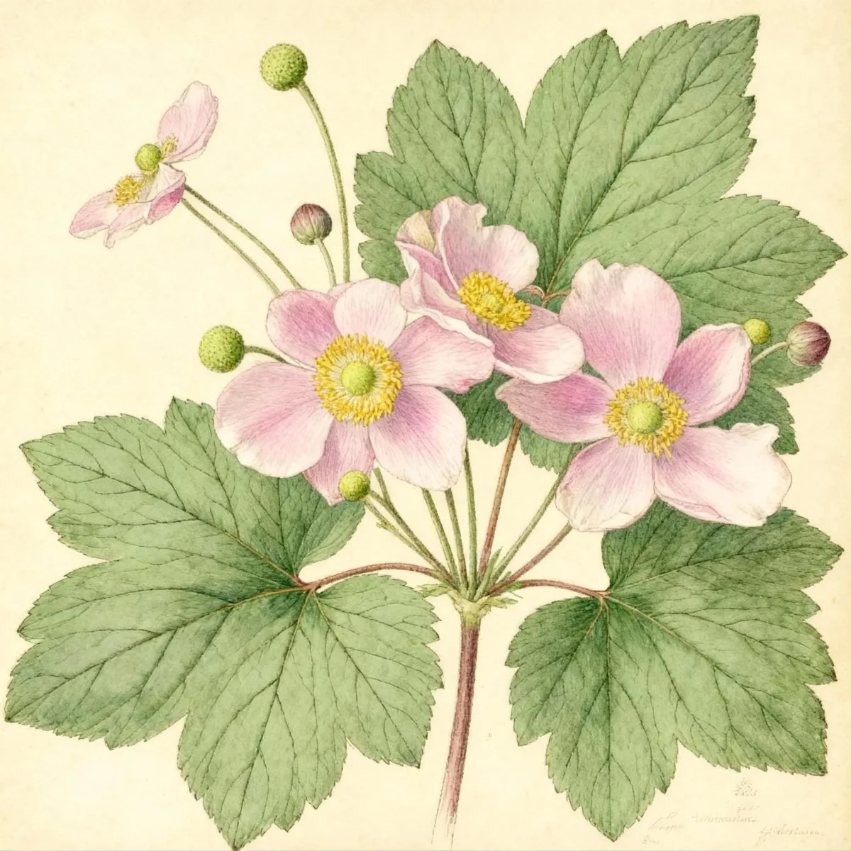 Japanese thimbleweed