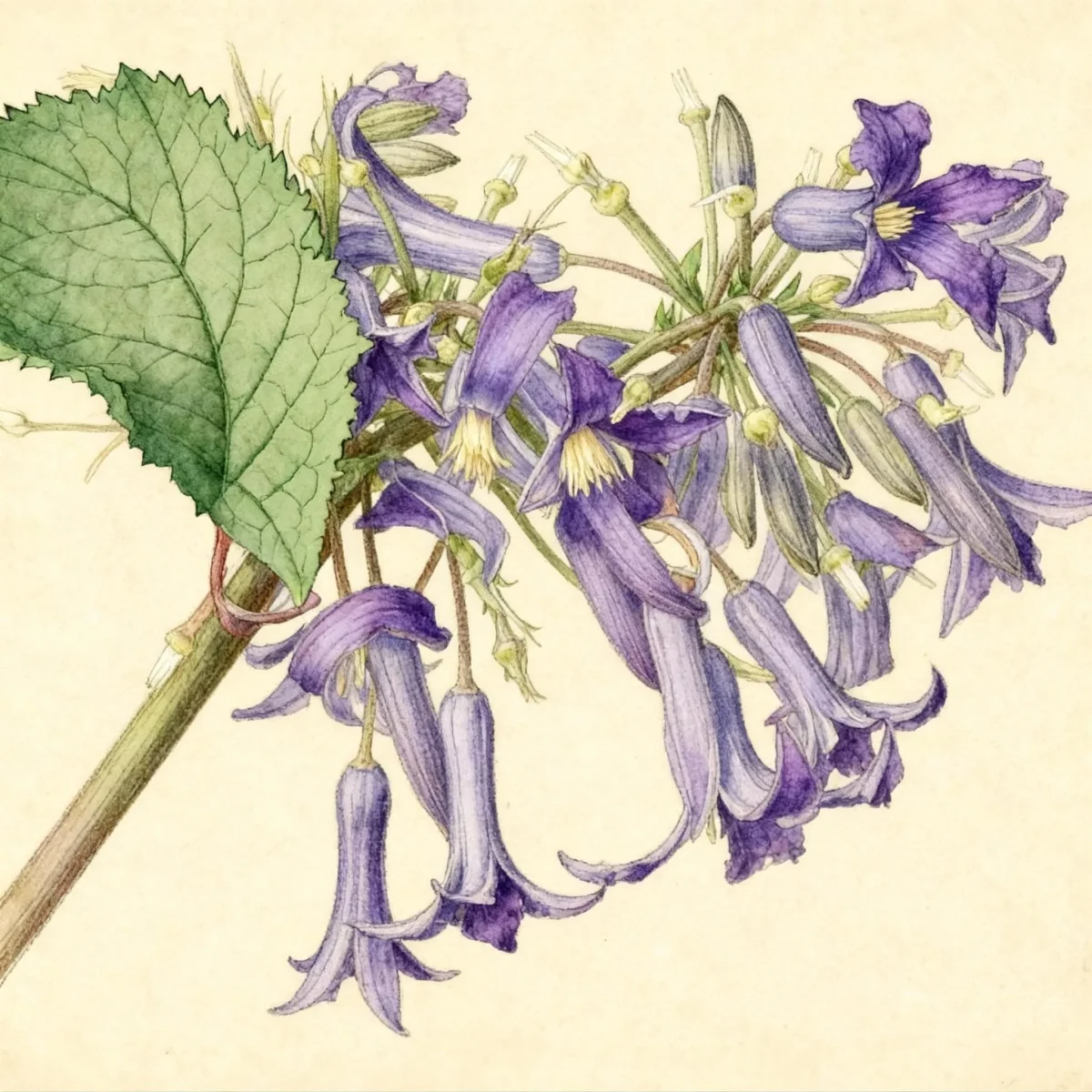 Clematis (Clematis tubulosa)