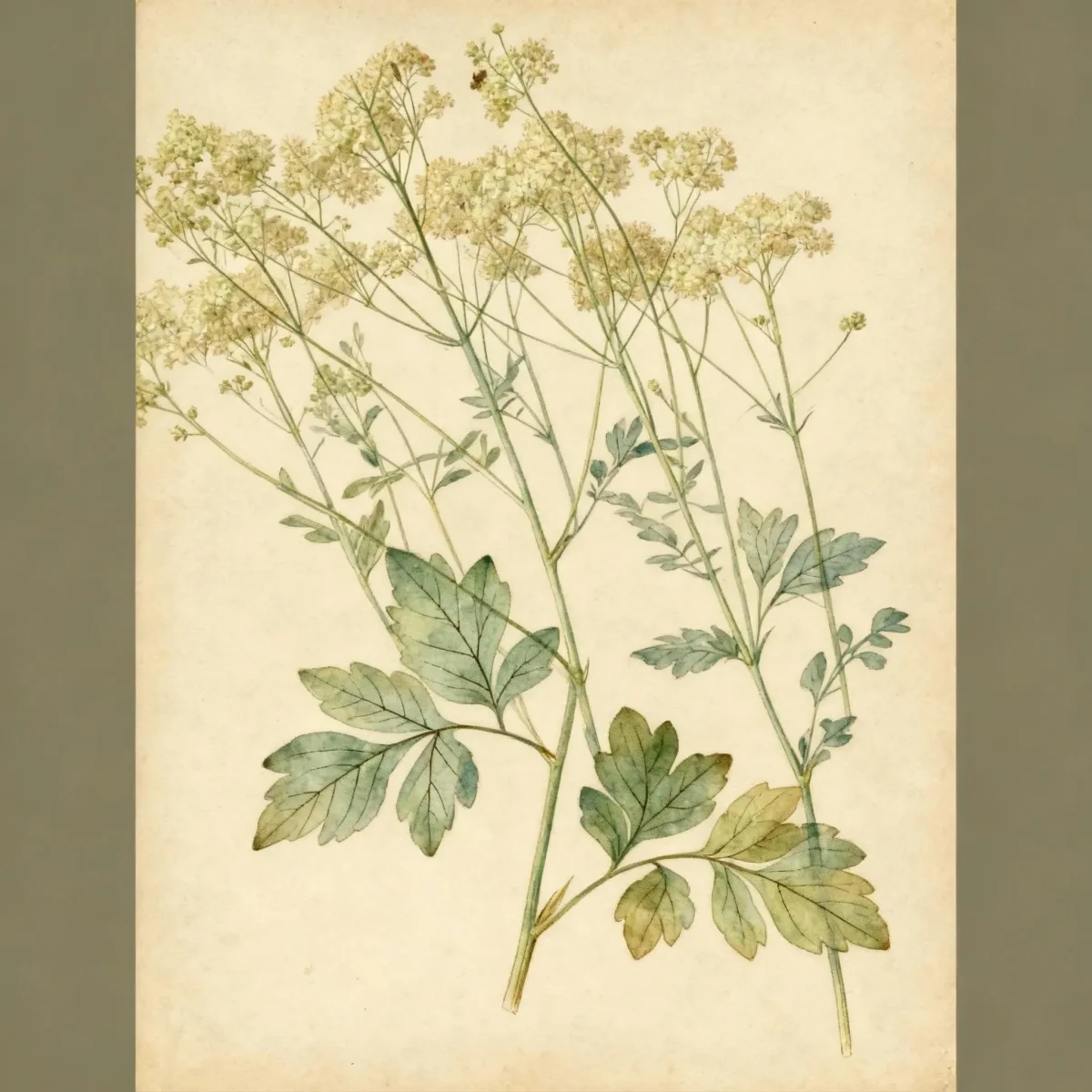 Meadow rue (Thalictrum simplex)
