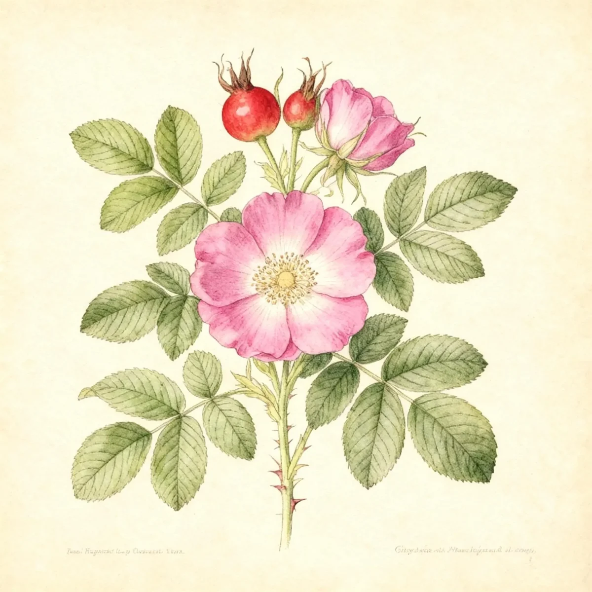 Rugosa rose
