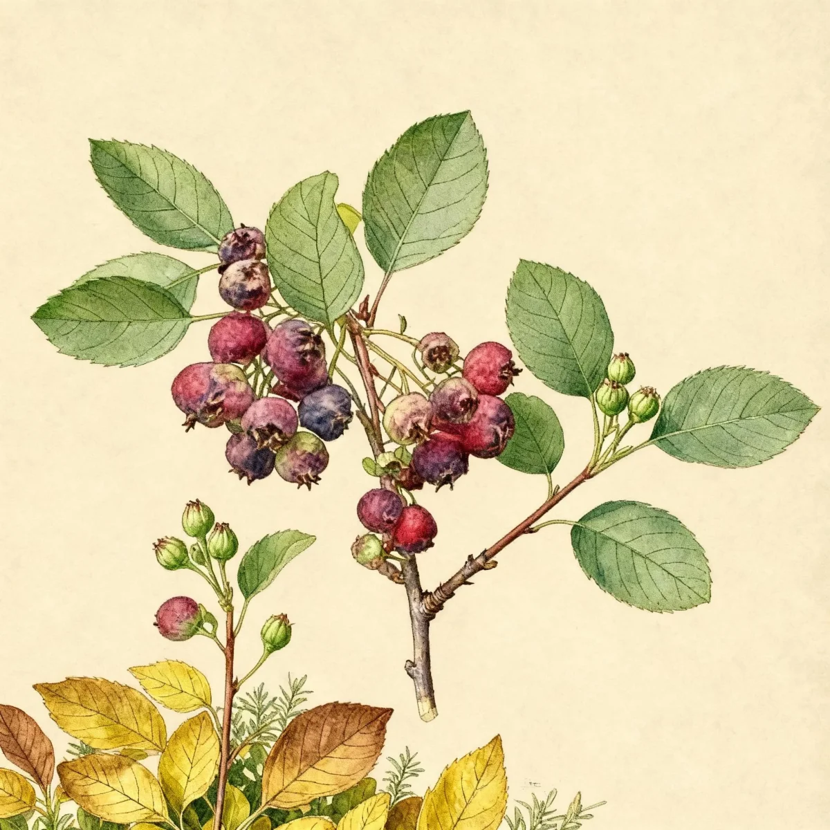 Running serviceberry