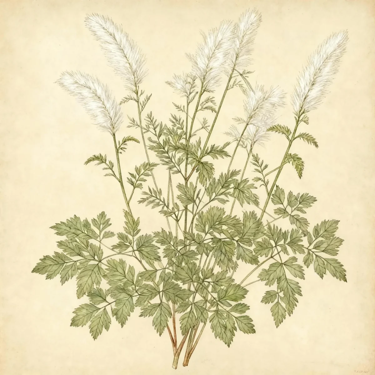 Goat's beard (Aruncus aethusifolius)