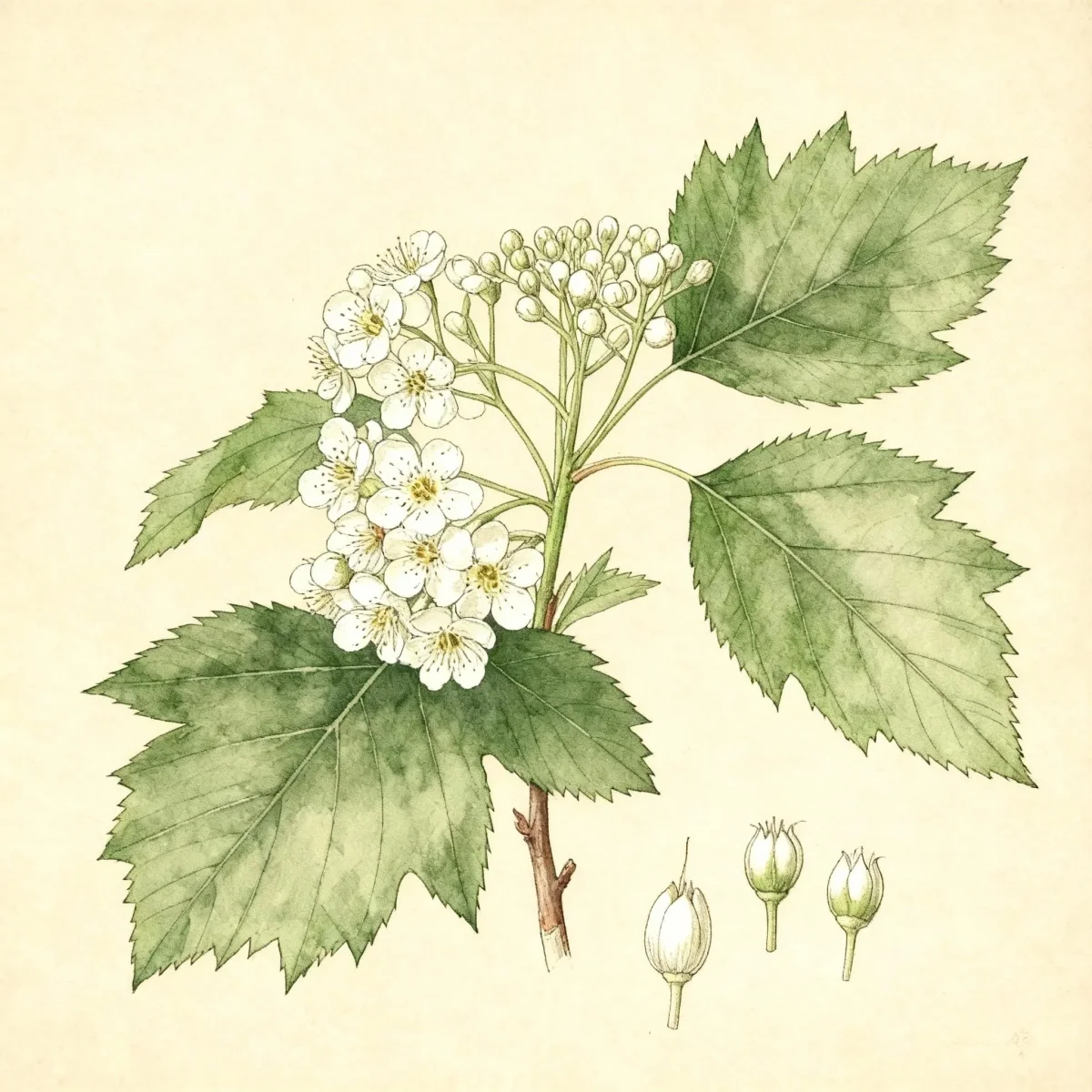 Wild service tree (Sorbus torminalis)