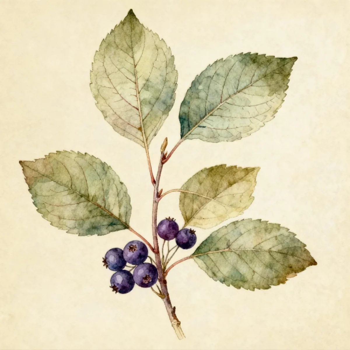 Purple-fruited chokeberry
