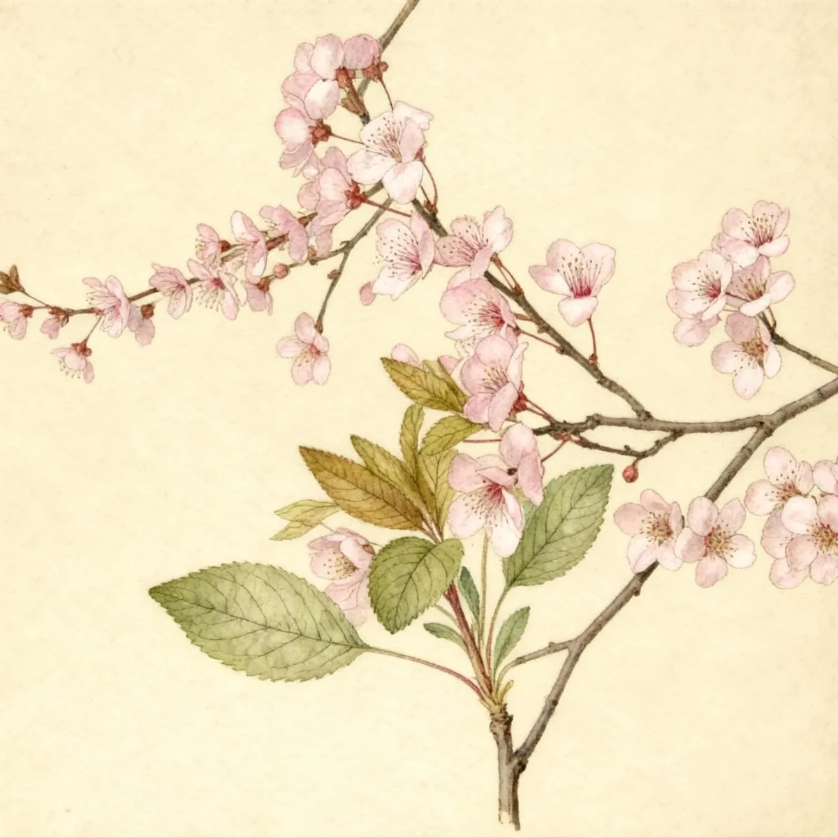 Cherry plum (Prunus cerasifera)