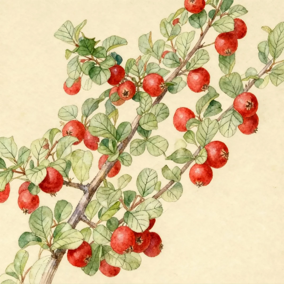 Cotoneaster (Cotoneaster apiculatus)