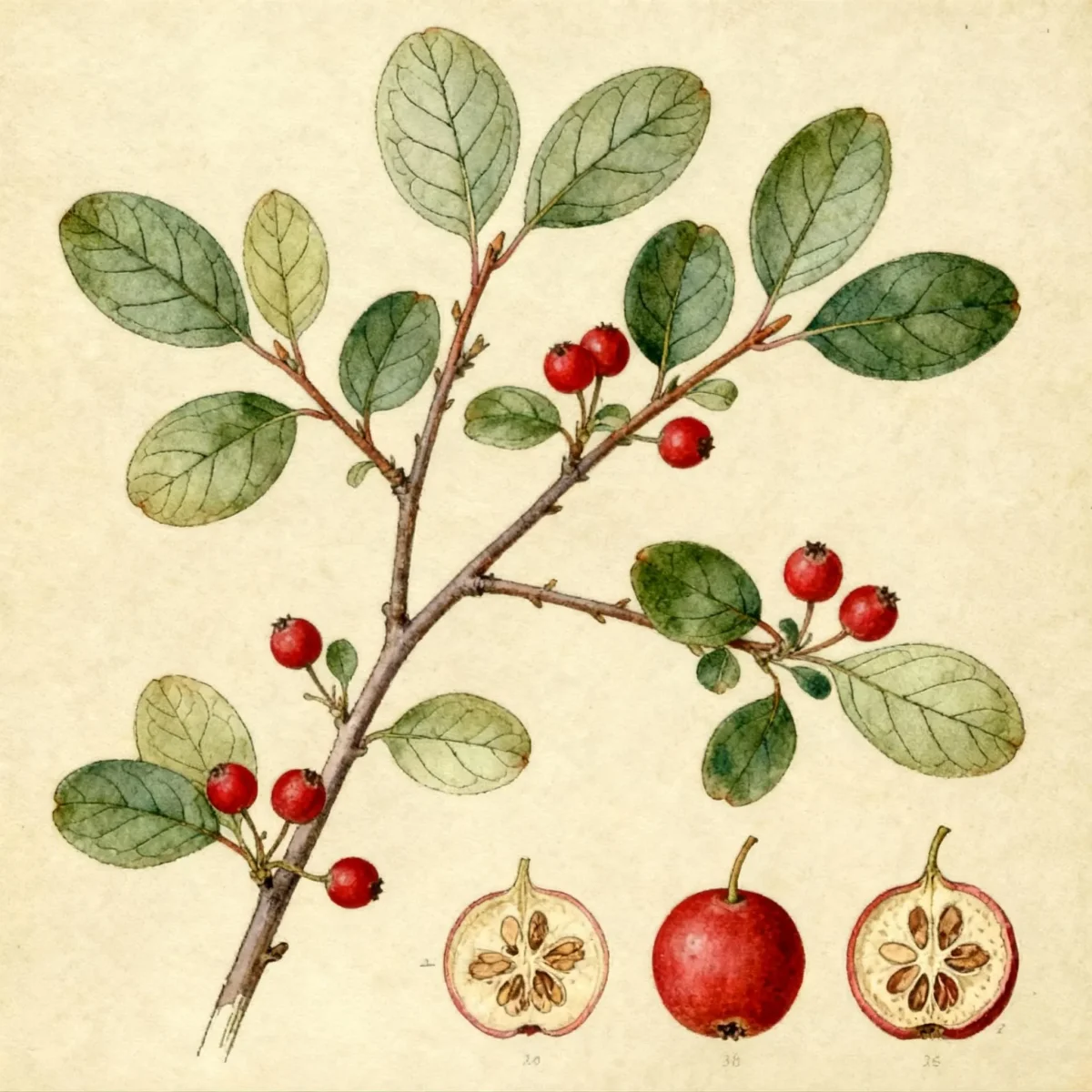 Cotoneaster (Cotoneaster multiflorus)