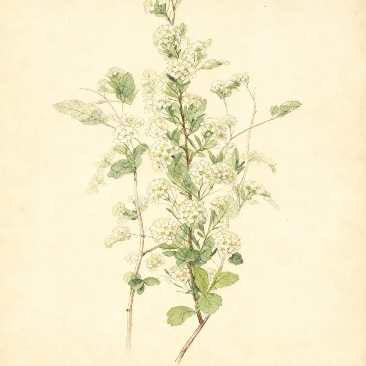 Scalloped spirea