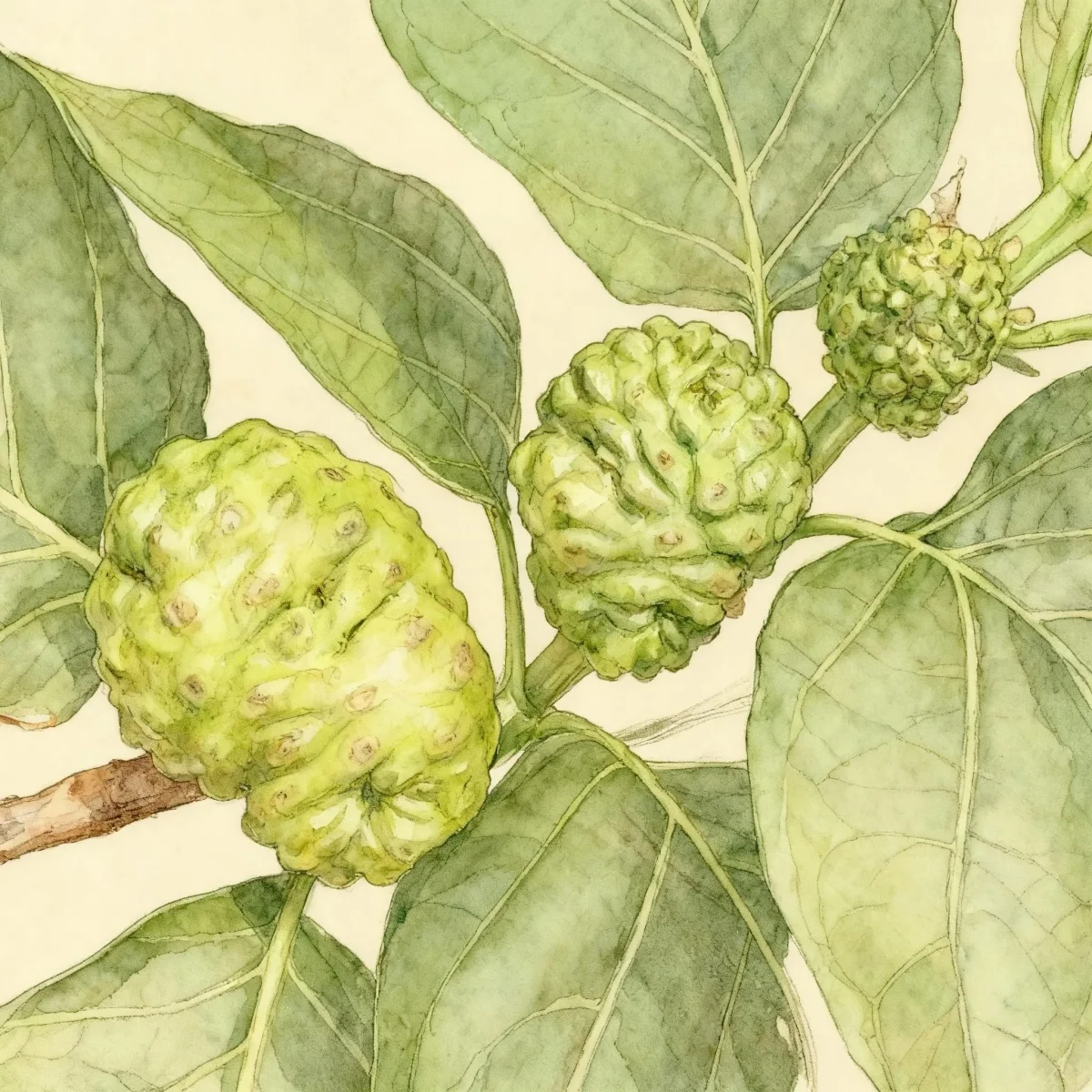 Indian mulberry (Morinda citrifolia)