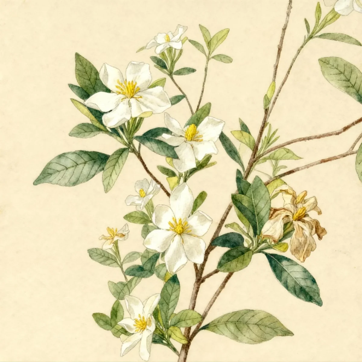 Thunberg's gardenia (Gardenia thunbergia)