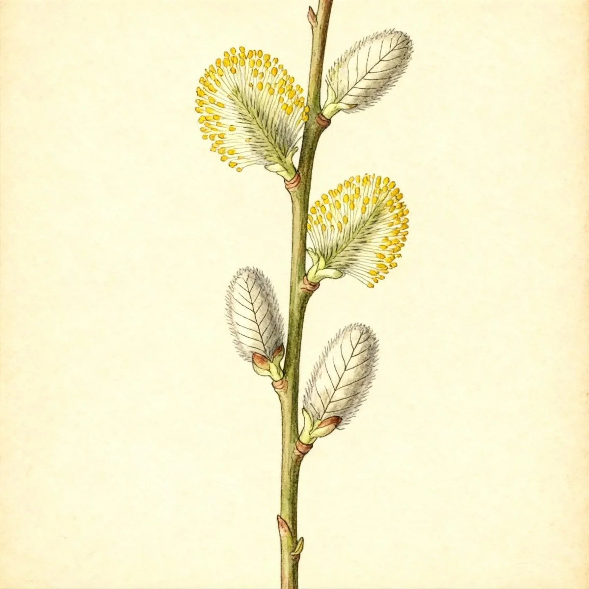 Pussy willow (Salix discolor)