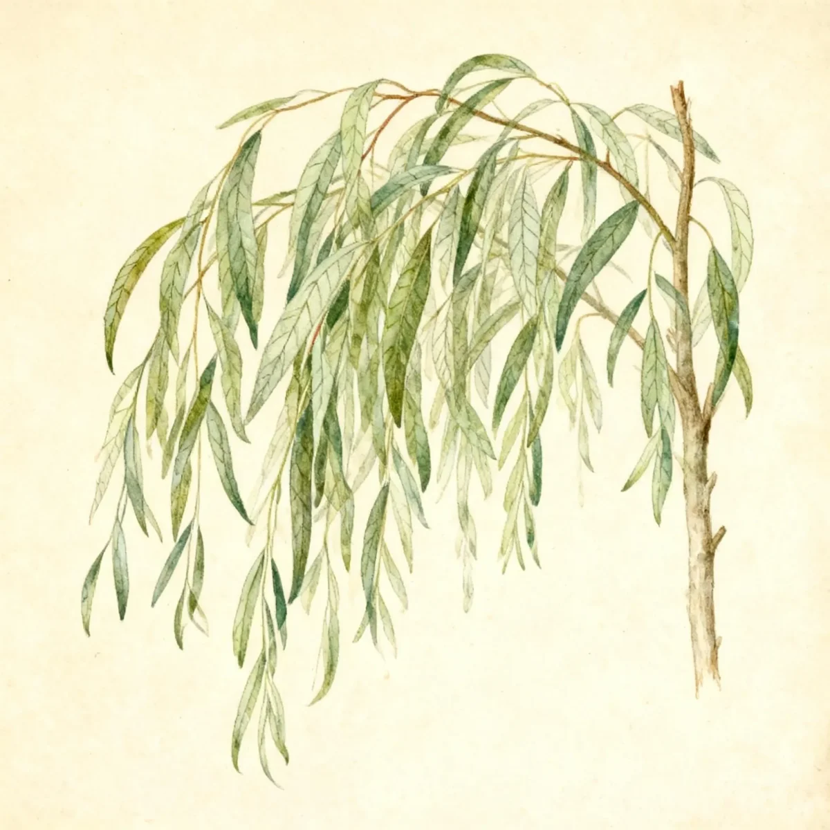 Weeping willow (Salix babylonica)
