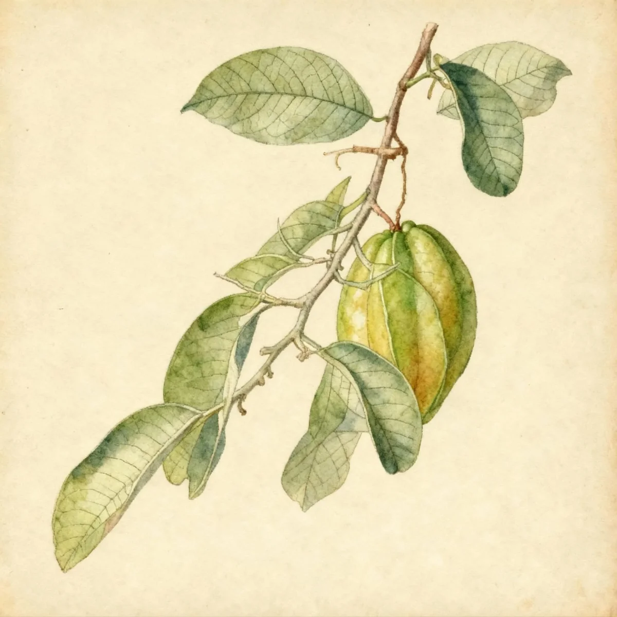 Star apple (Chrysophyllum cainito)