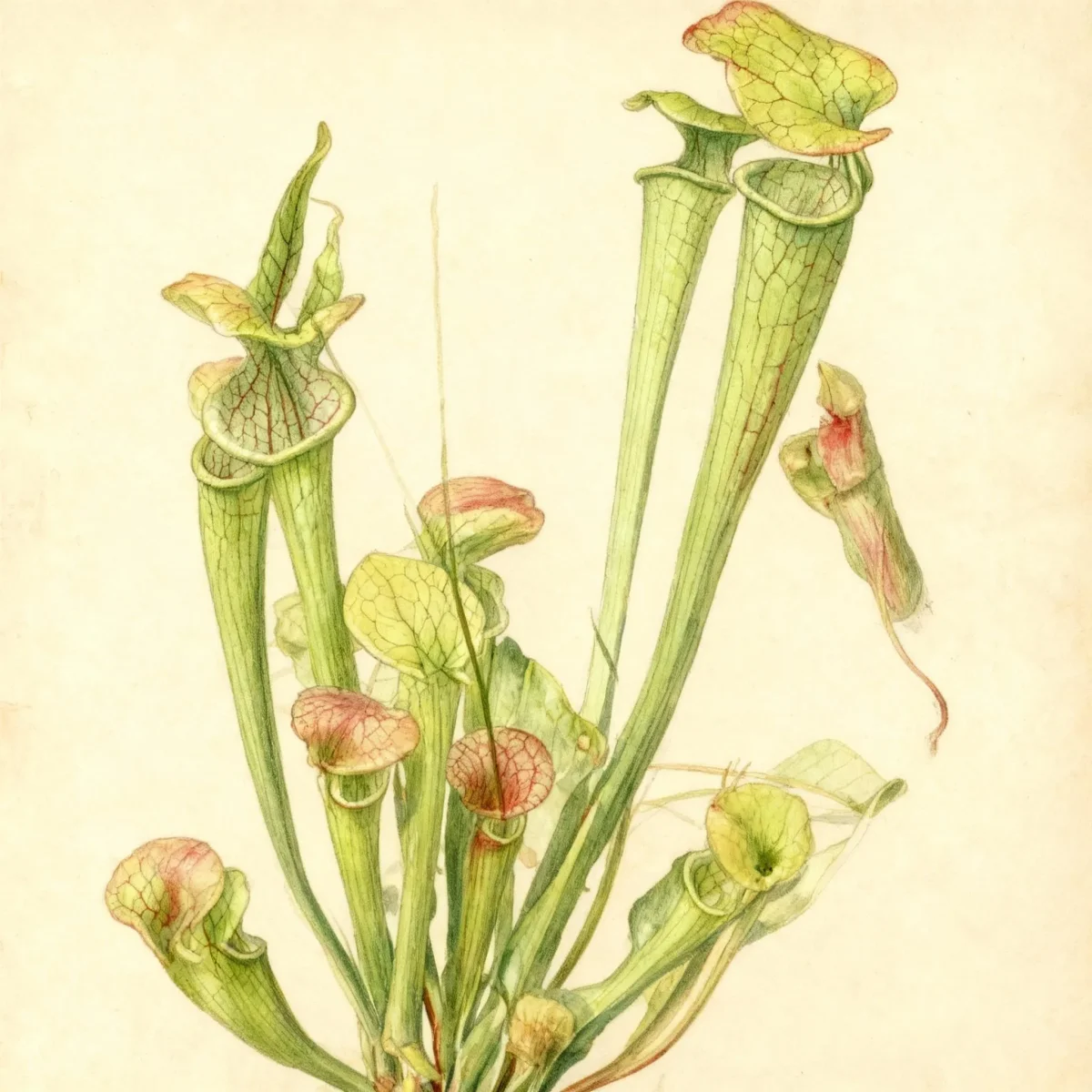 Green pitcherplant (Sarracenia oreophila)