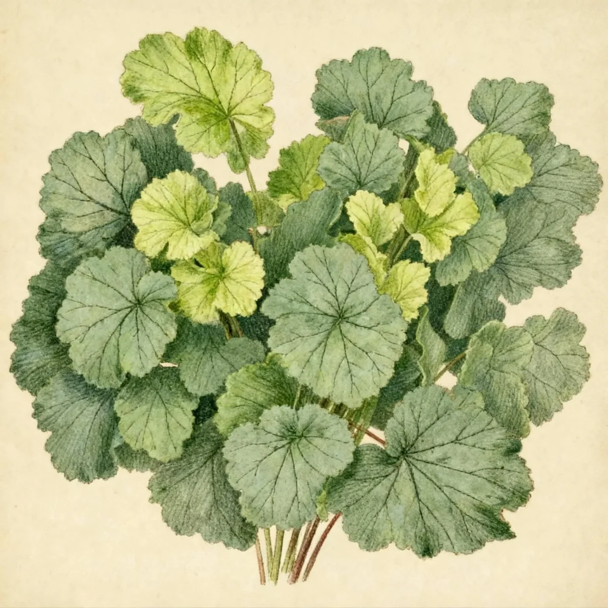 Coral bells (Heuchera cylindrica)