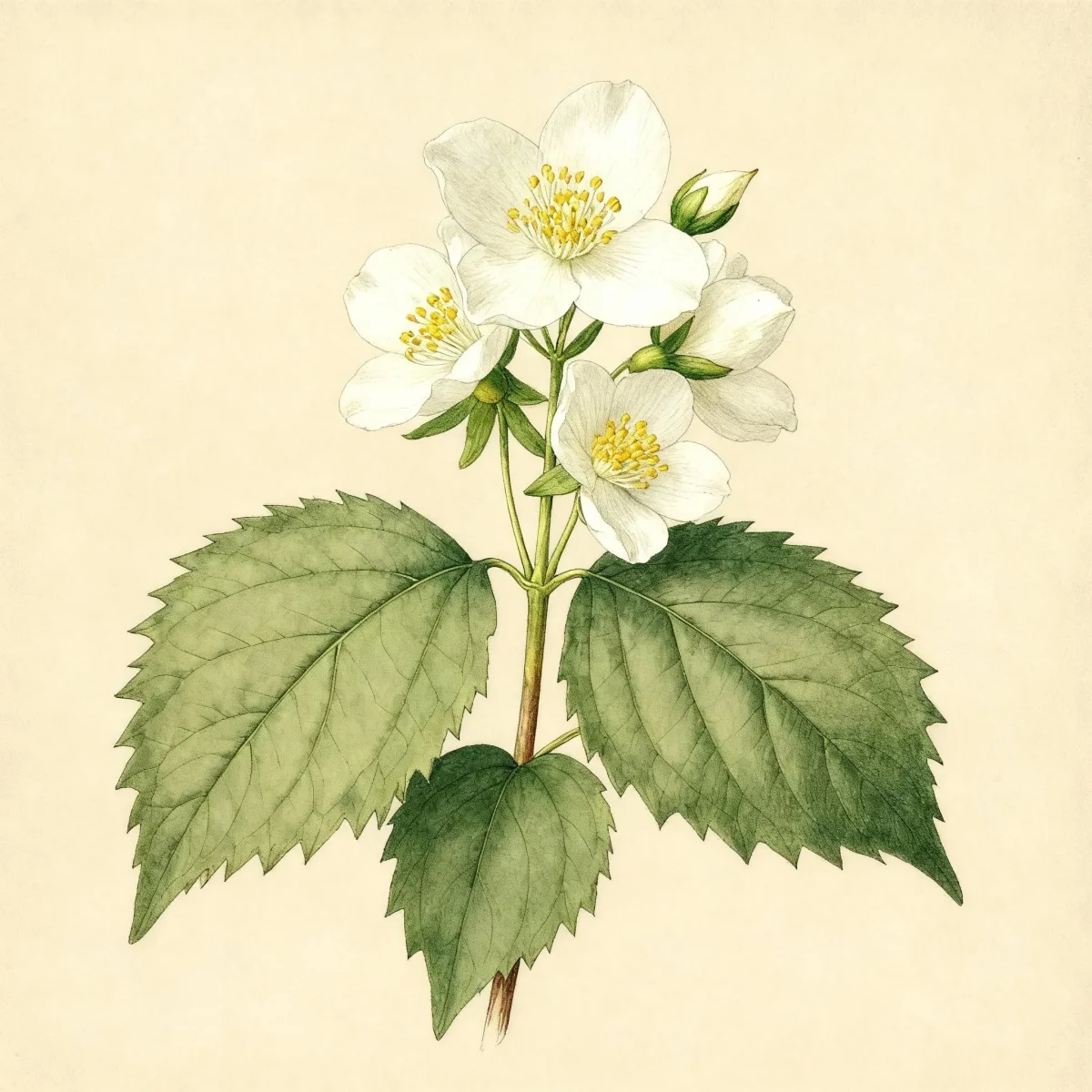 Broad-leaf mock orange