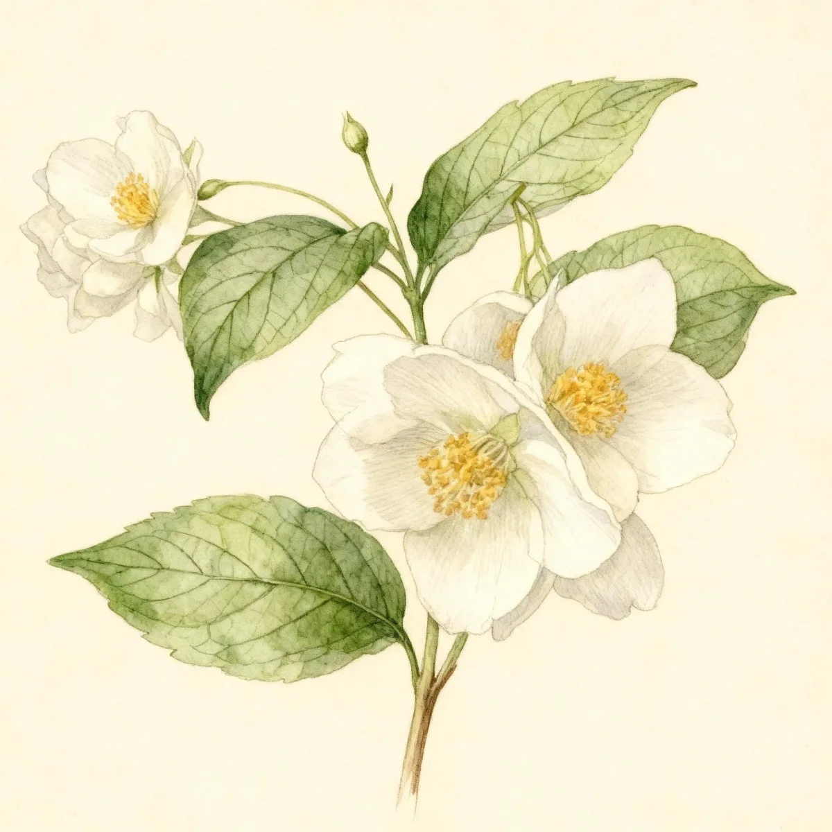 Mock orange (Philadelphus pubescens var. verrucosus)