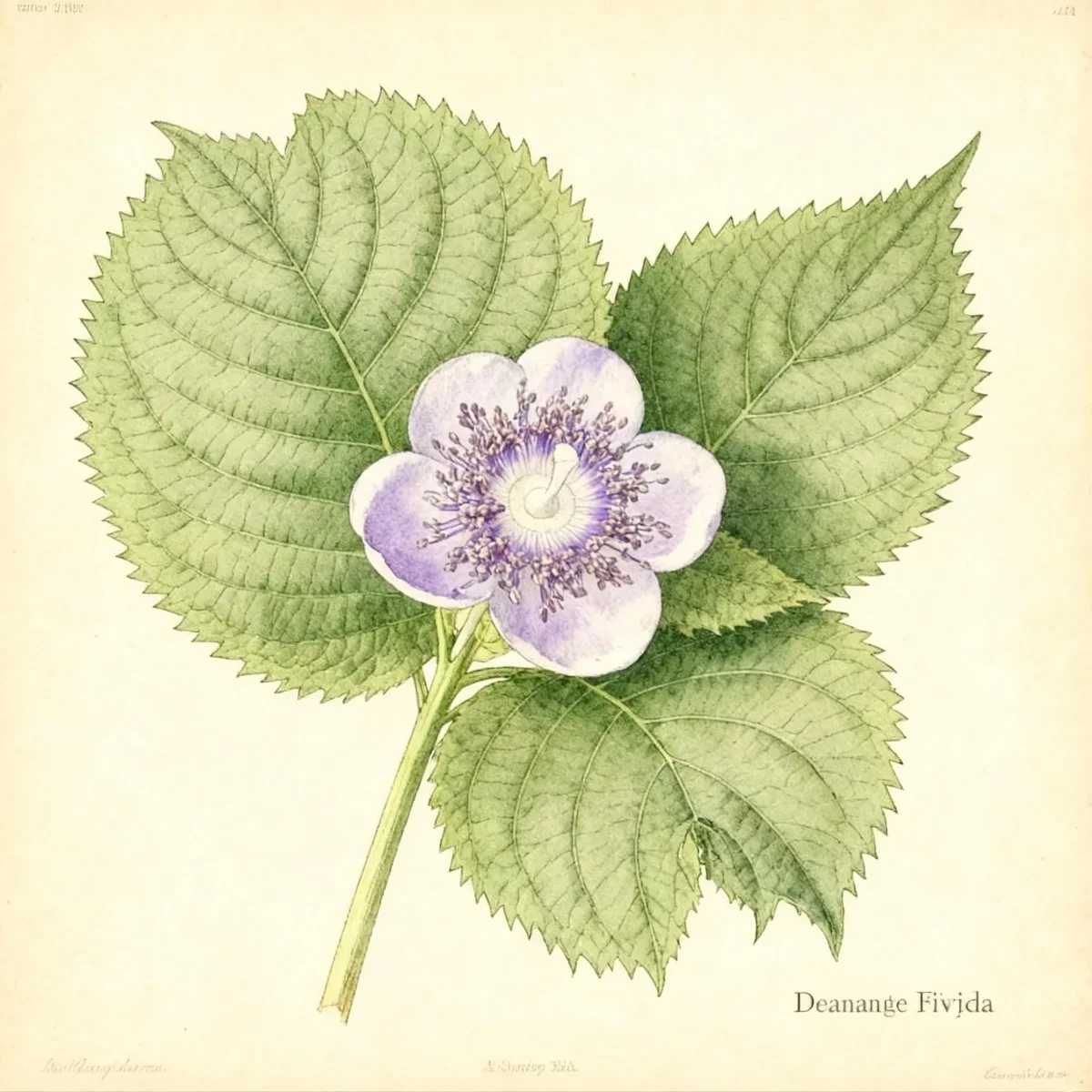 False hydrangea (Deinanthe bifida)