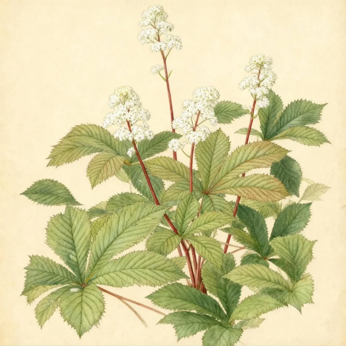 Rodgersia (Rodgersia aesculifolia)