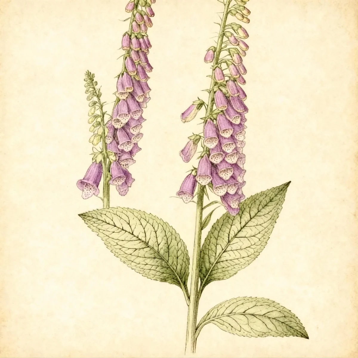 Common foxglove (Digitalis purpurea)
