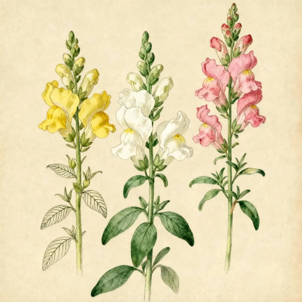 Snapdragon (Antirrhinum majus)