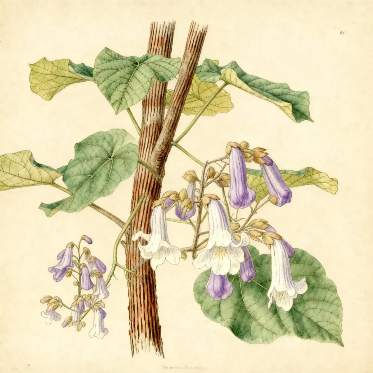 Princess tree (Paulownia tomentosa)