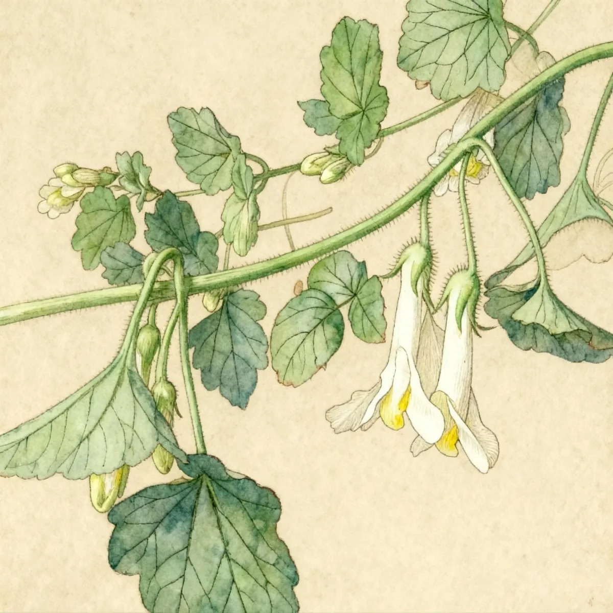 Trailing snapdragon (Asarina procumbens)