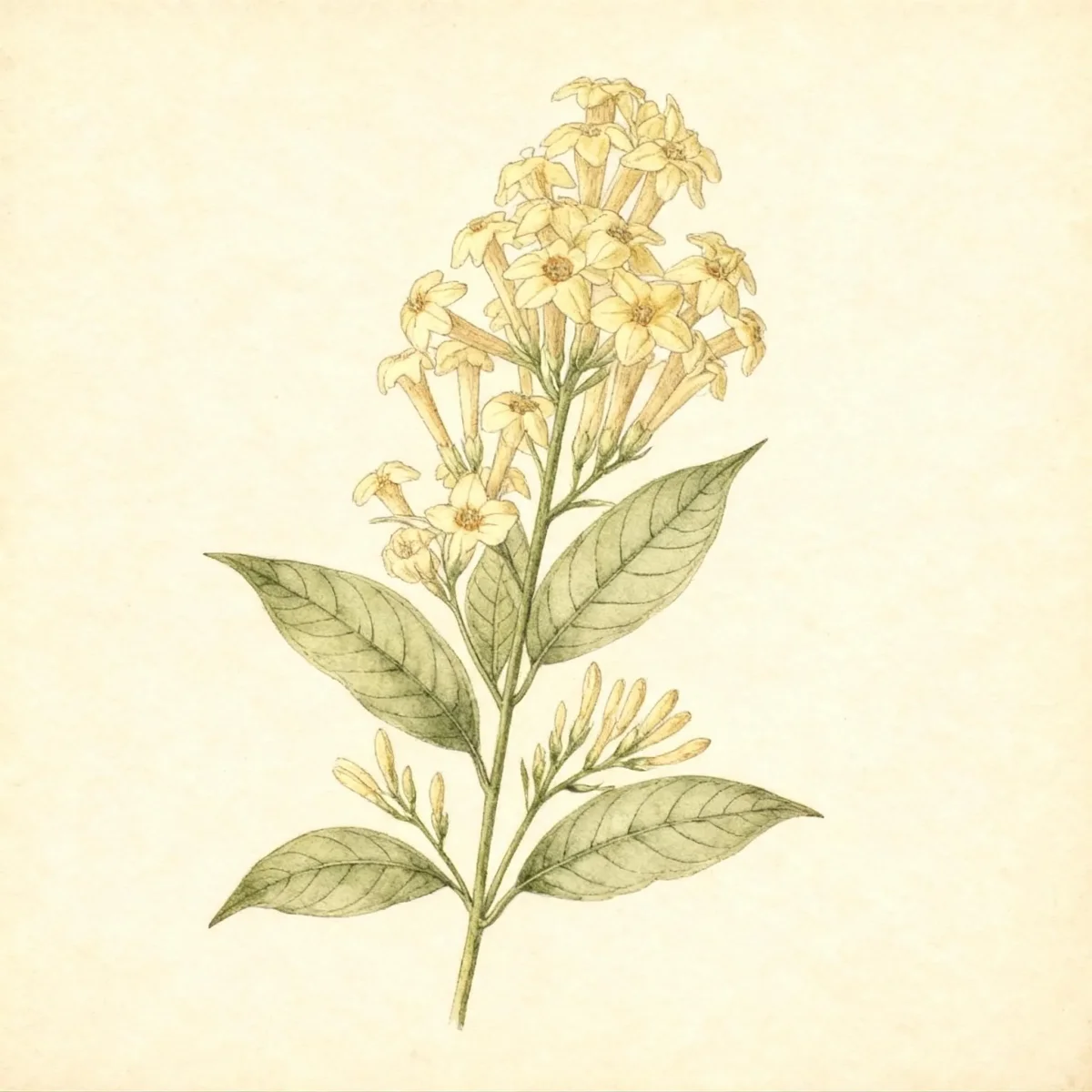 Orange jessamine (Cestrum aurantiacum)