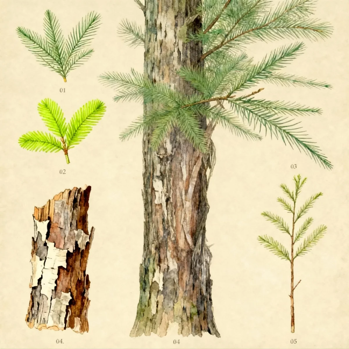 Chinese water-pine (Glyptostrobus pensilis)