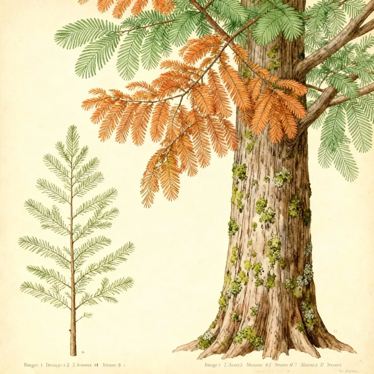 Dawn redwood (Metasequoia glyptostroboides)