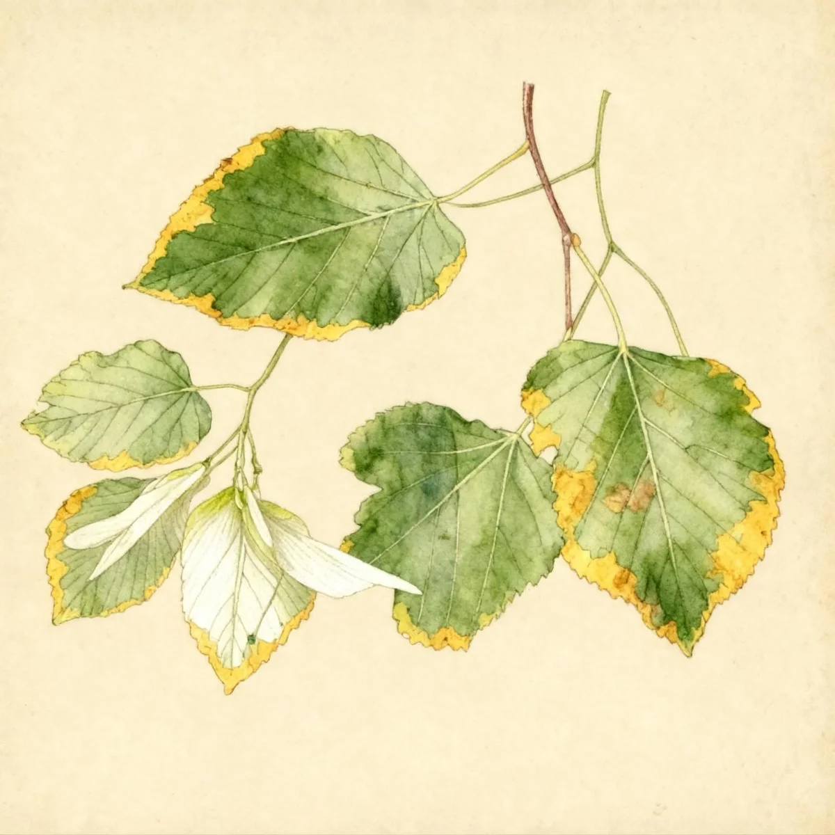 American linden (Tilia americana)
