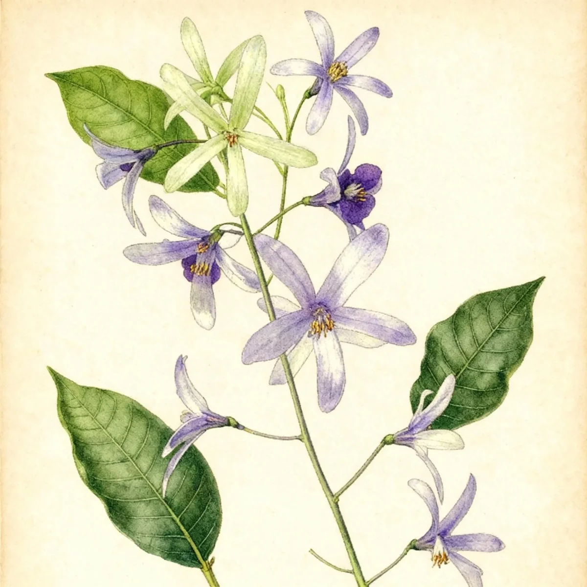 Queen's wreath (Petrea volubilis)