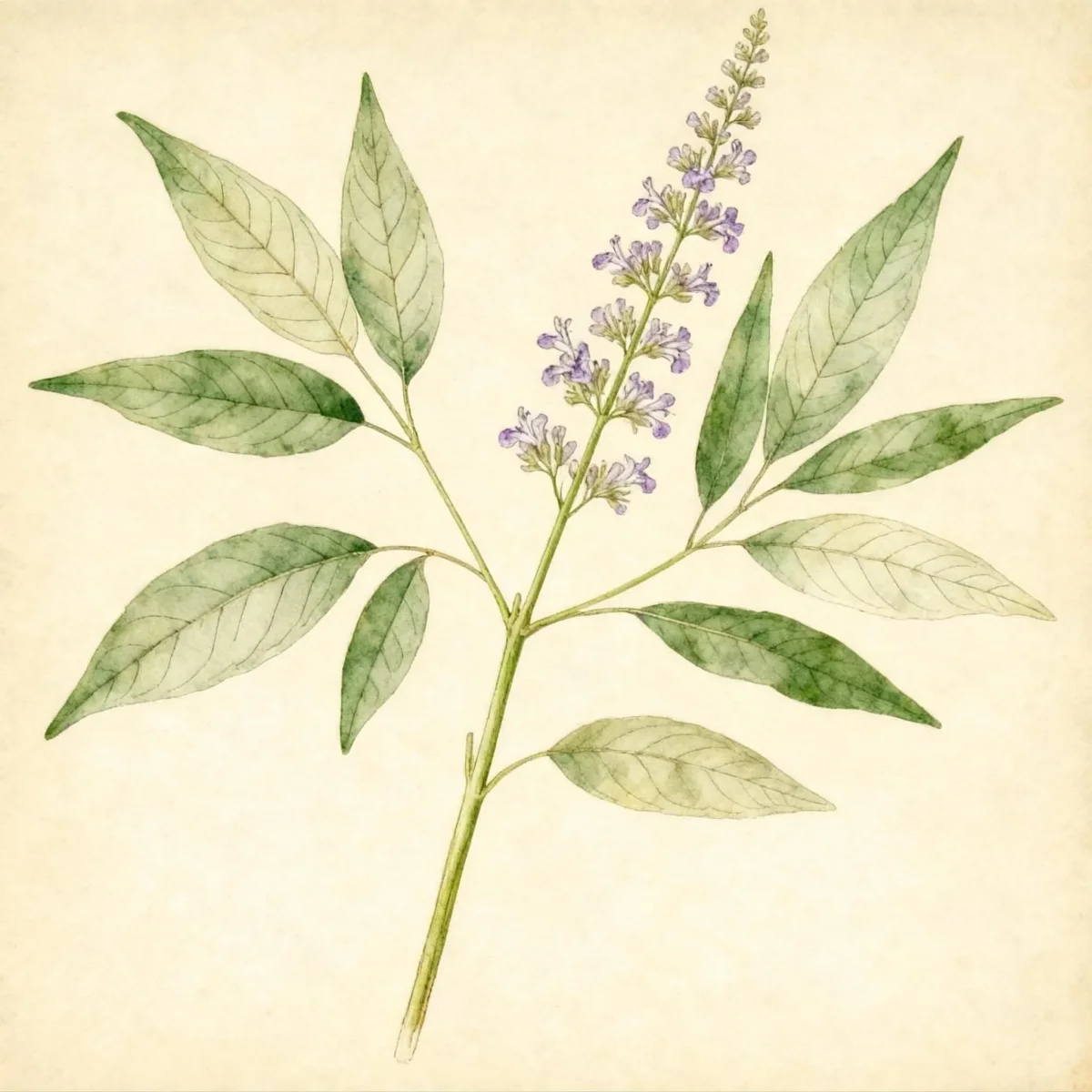 Chaste tree (Vitex negundo)