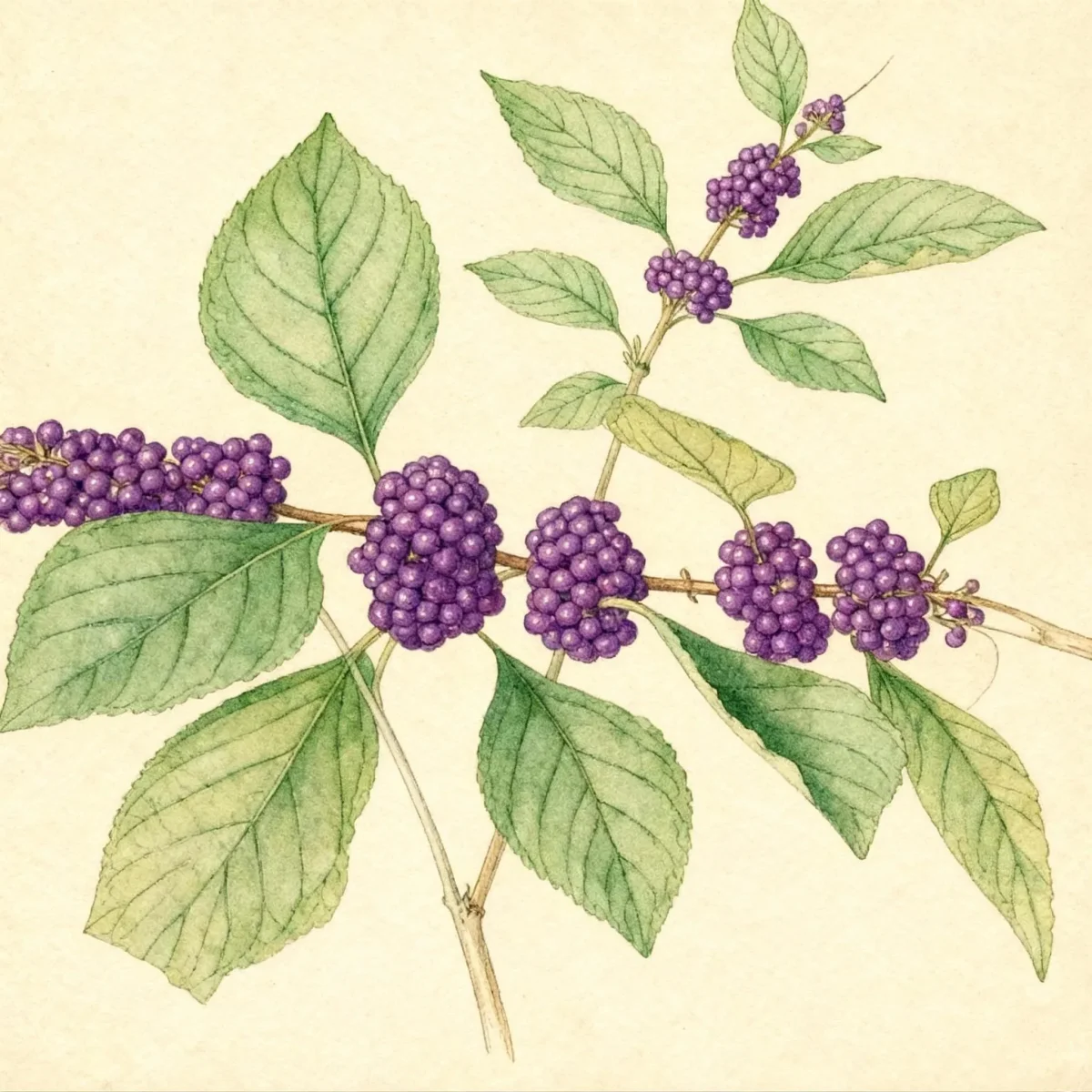 Beautyberry (Callicarpa americana)