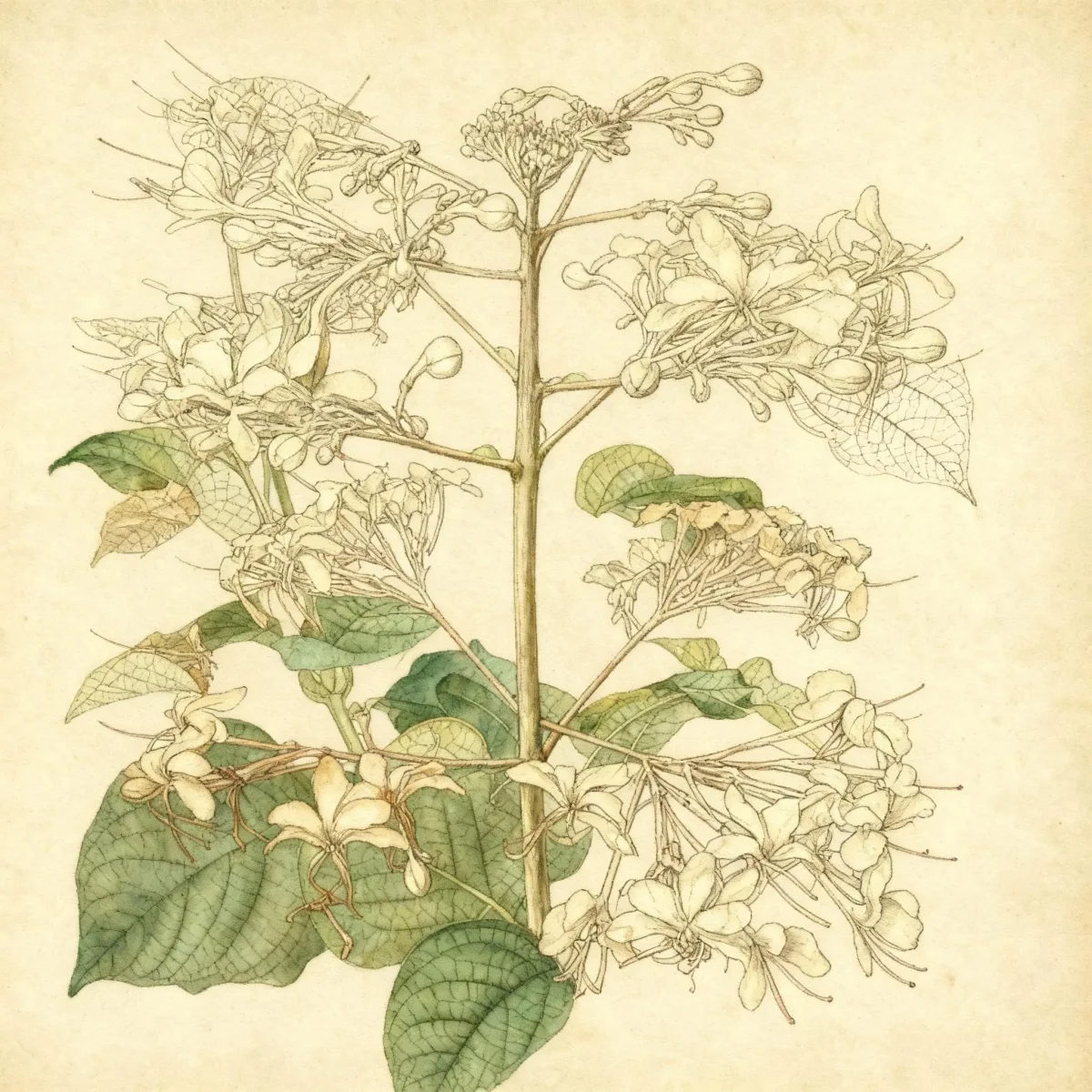 Glory bower (Clerodendrum splendens)