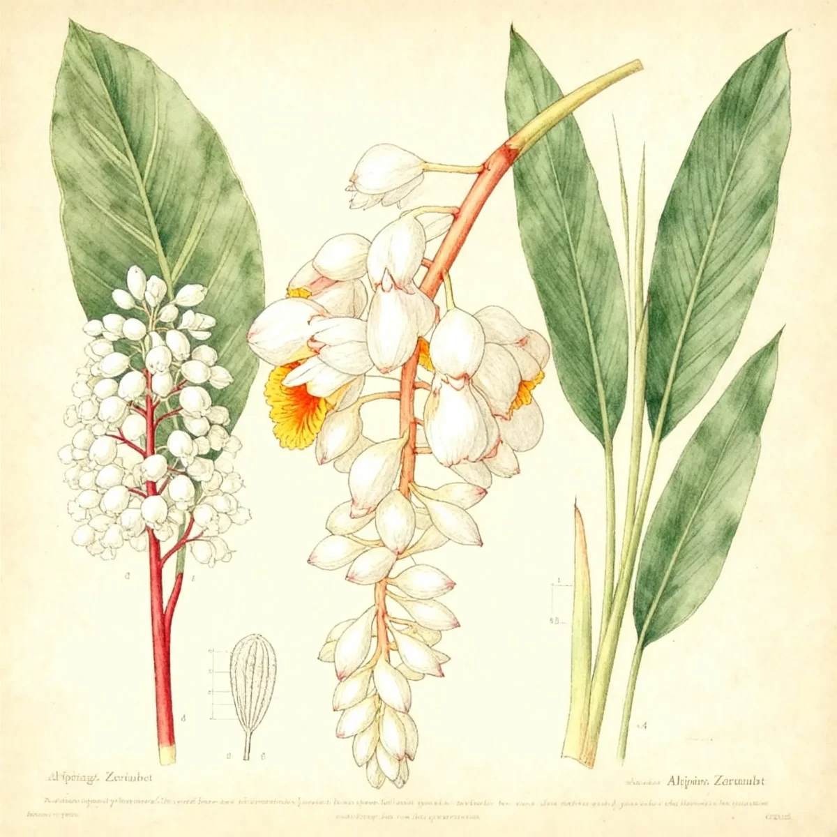 Shellplant (Alpinia zerumbet)