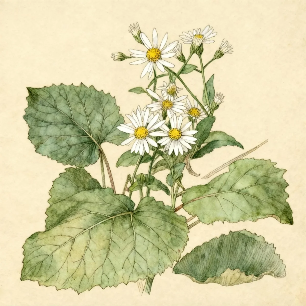 Large-leaved aster (Eurybia macrophylla)