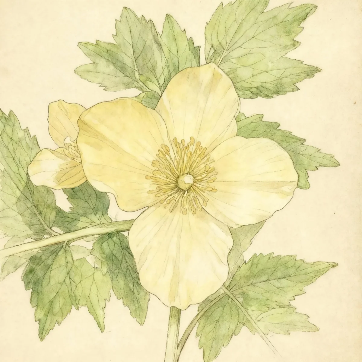 Stylophorum (Stylophorum lasiocarpum)