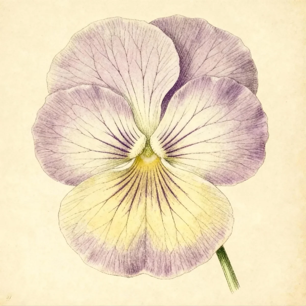 Pansy (Viola × wittrockiana)