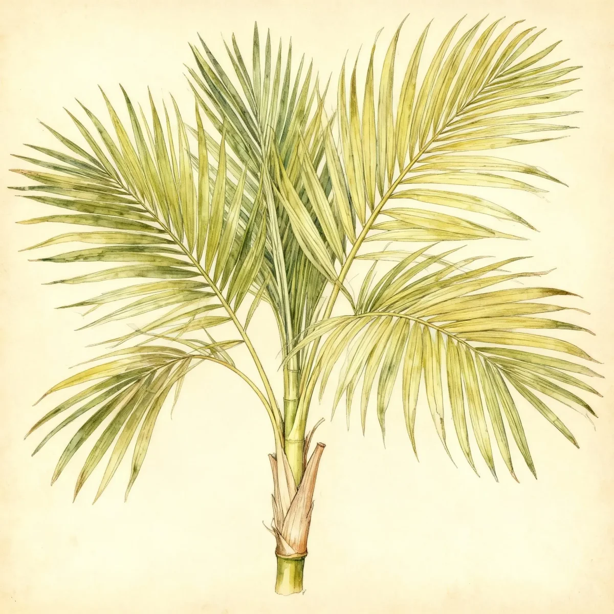 Bamboo palm