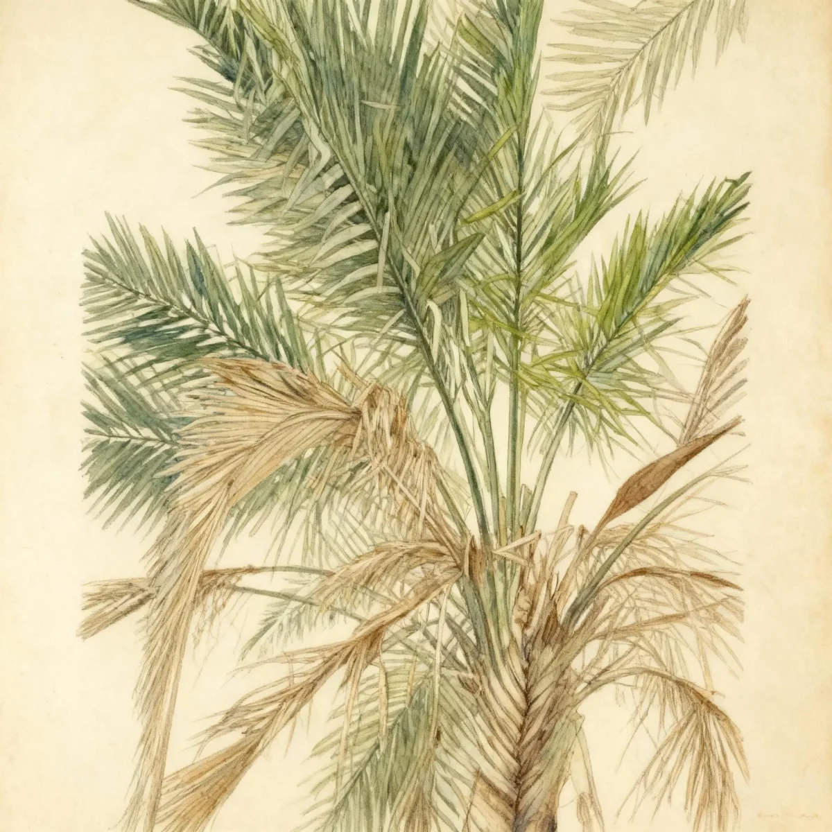 Licuri palm (Syagrus coronata)