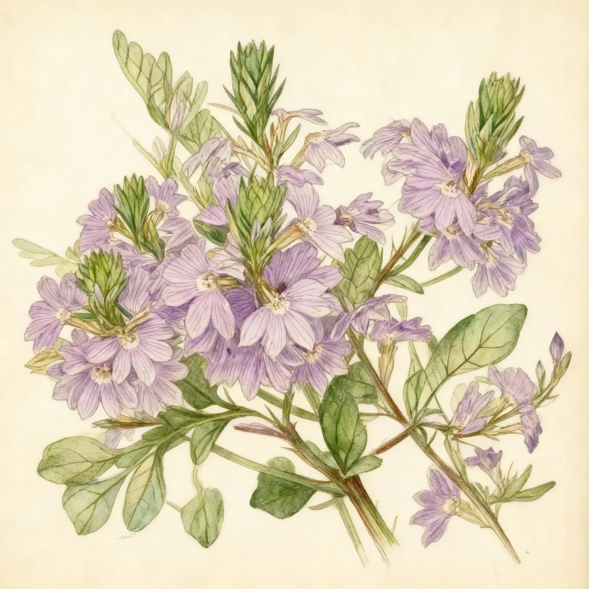 Fan flower (Scaevola aemula)