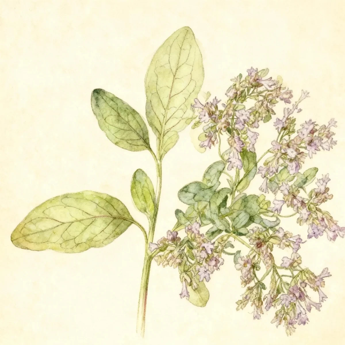 Greek oregano (Origanum vulgare subsp. hirtum)
