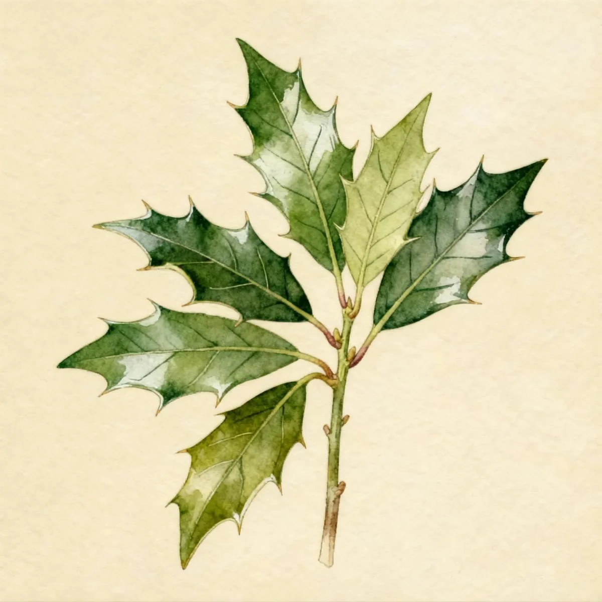 Topal holly (Ilex × attenuata)