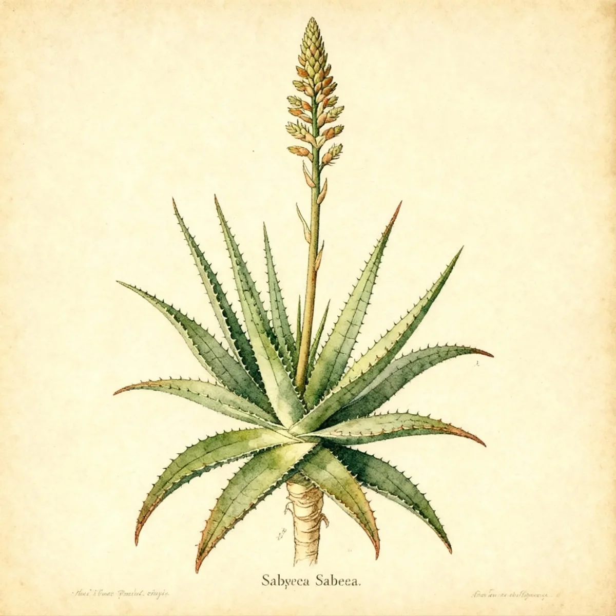 Yemen tree aloe (Aloe sabaea)