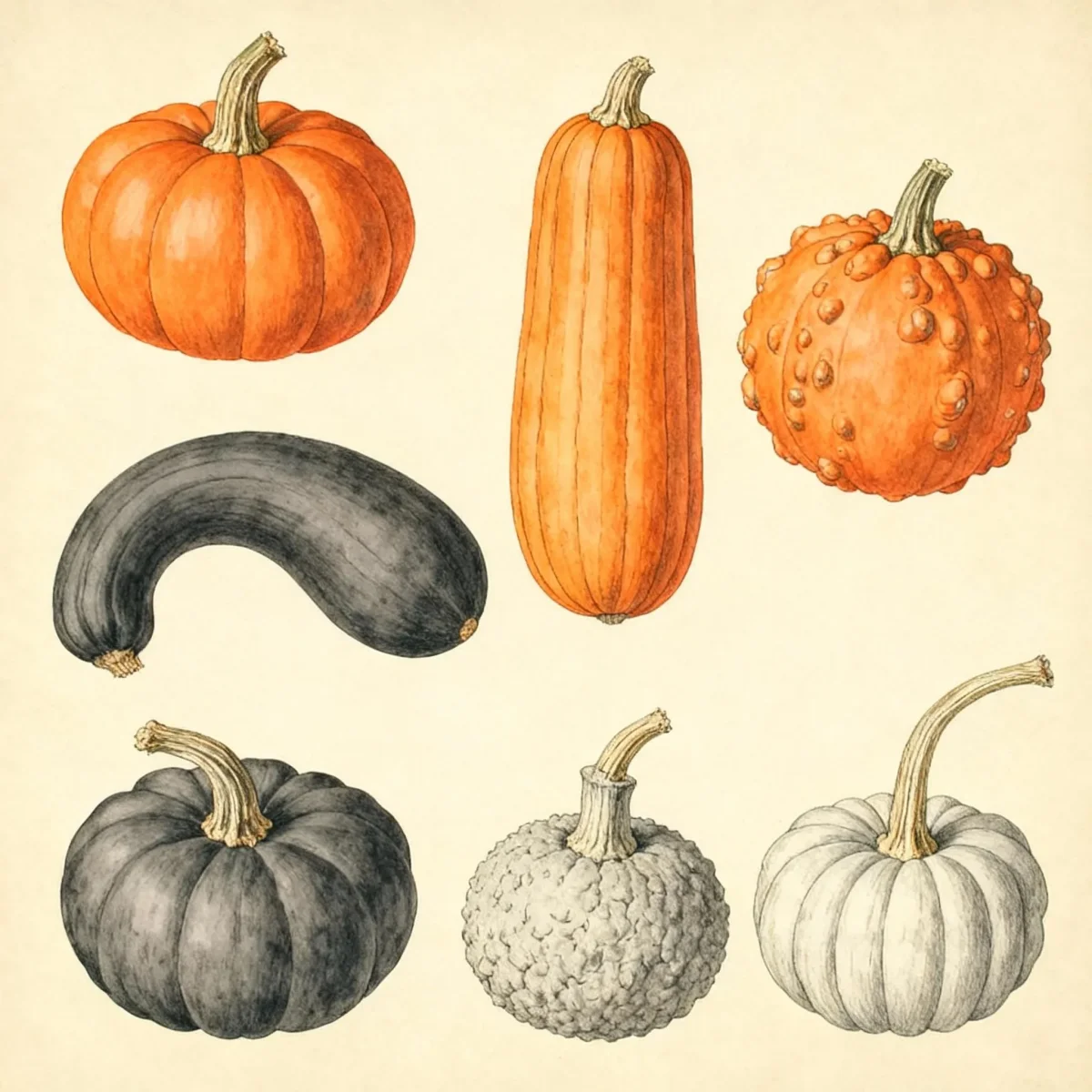 Winter squash (Cucurbita maxima)