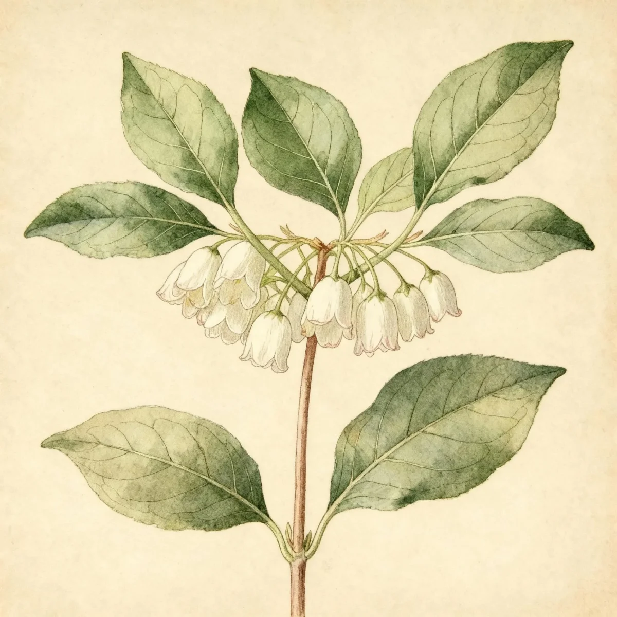 White enkianthus (Enkianthus perulatus)