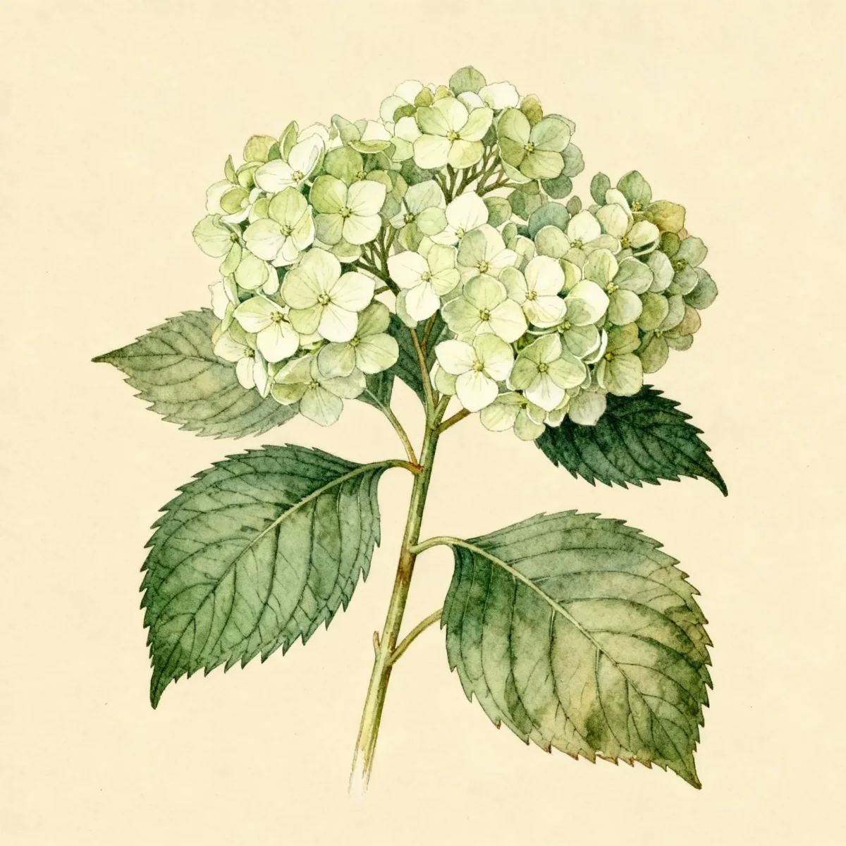 Hydrangea (Hydrangea serrata)
