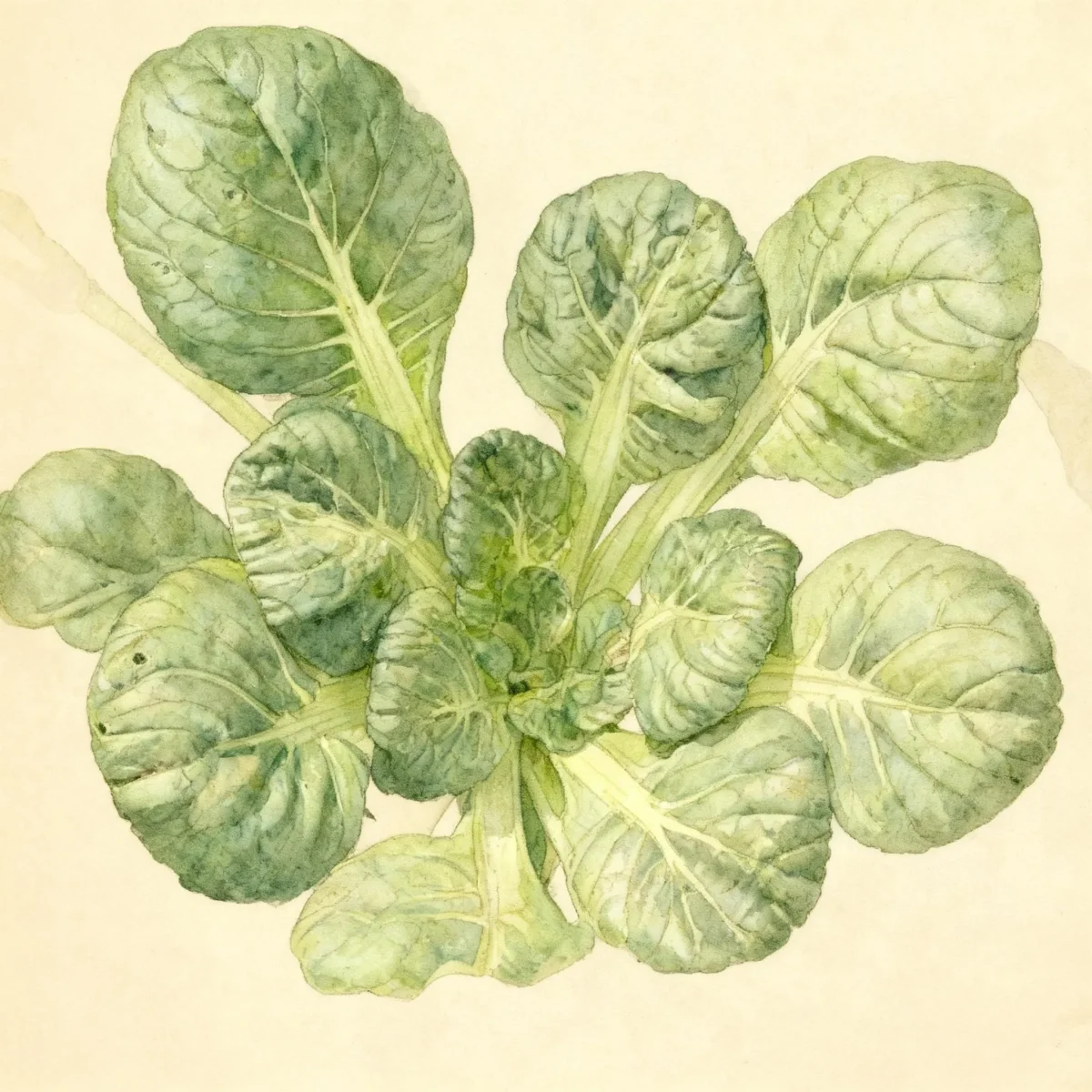 Tat soi (Brassica rapa var. rosularis)